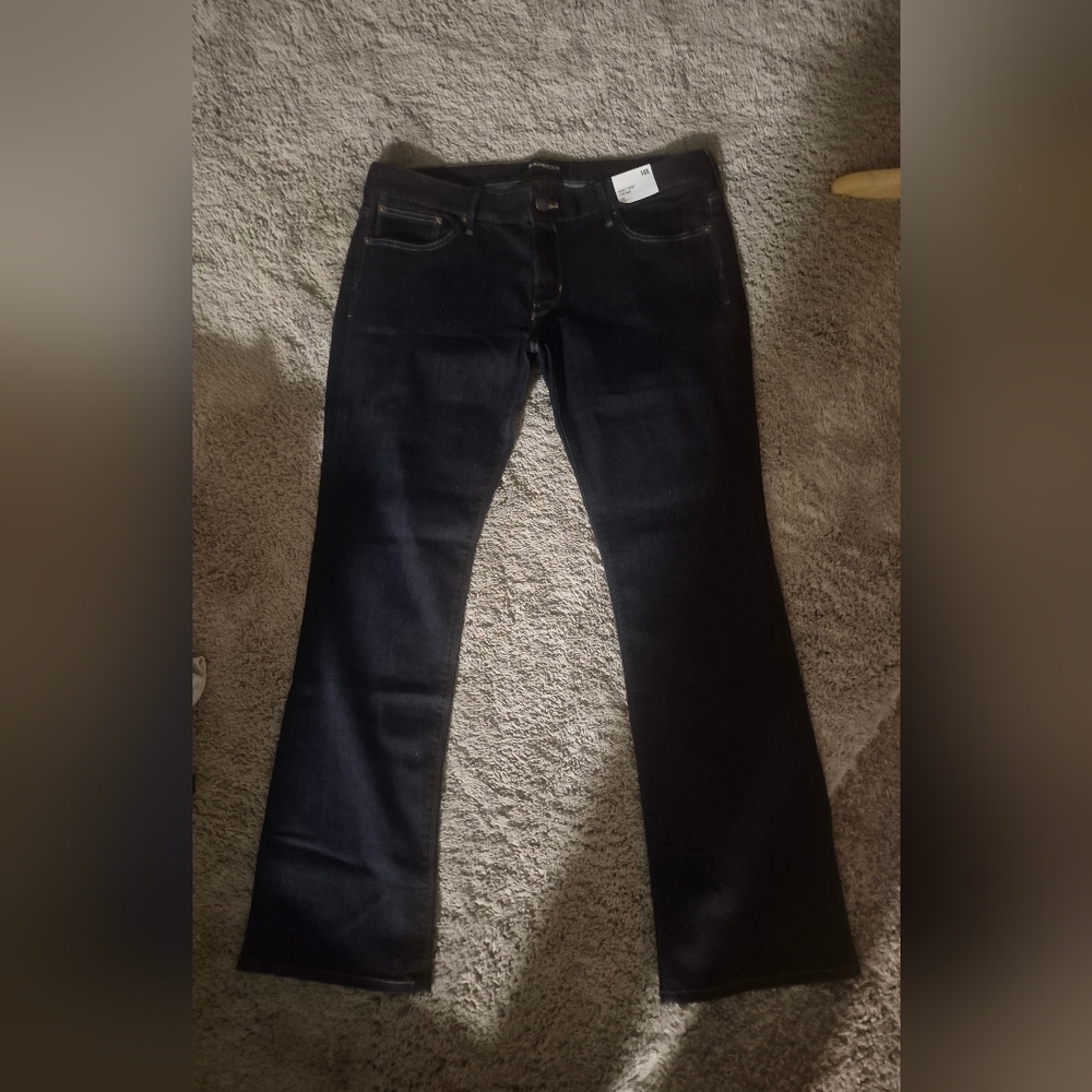 Express Barely Boot Low Rise Women's Jeans